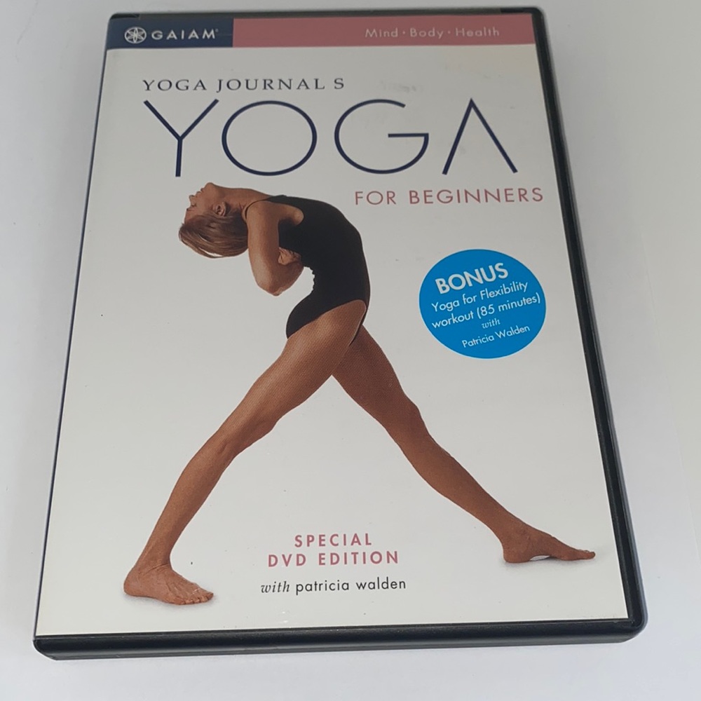 Yoga Journal’s Yoga for Beginners DVD, Case, Instructions